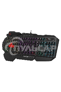 Клавиатура проводная A4Tech Bloody B310N черный USB Multimedia for gamer LED (подставка для запястий) (B310N)