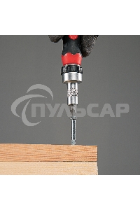 Отвертка реверсивная Matrix с набором бит и насадок торцевых, CrV,1/4