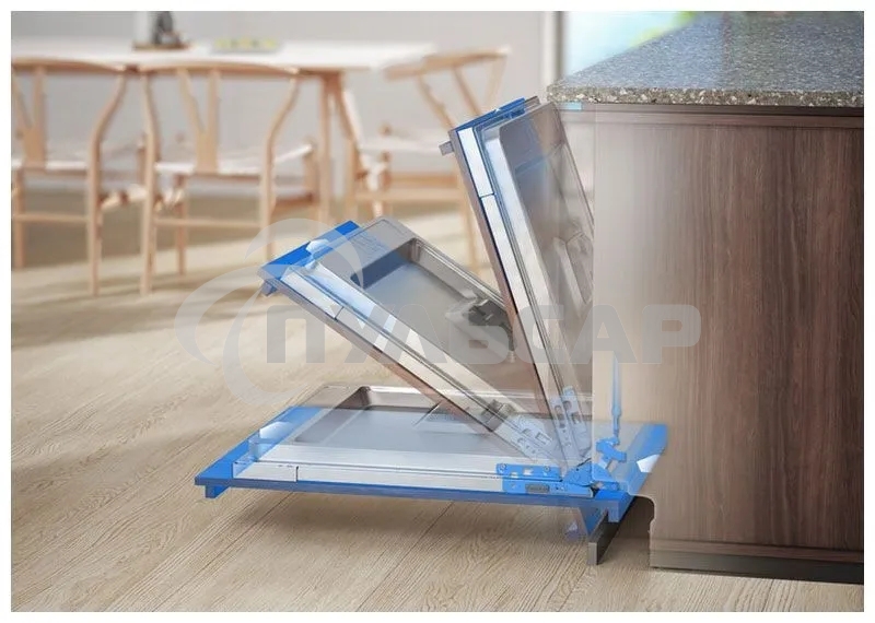 Встраиваемая посудомоечная машина Electrolux EEG62300L, серебристый, 44.6 см, 9 компл., 44 дБ, класс D