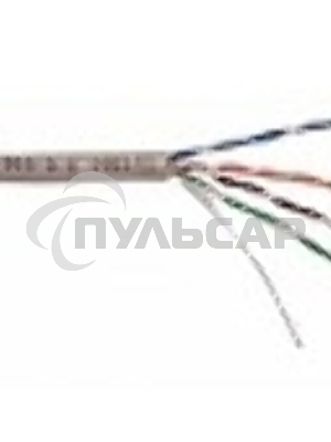 Кабель TWT FTP, серии XS, 4 пары, Кат.5e, PVC, серый, 305 метров