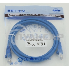 Патч-корд molded 5E Copper 3m Blue Патч-корд molded 5E Copper 3m Blue