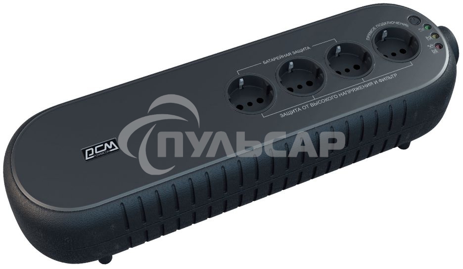 Источник бесперебойного питания Powercom WOW 1000U 500Вт 1000ВА черный