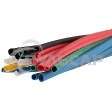 Термоусаживаемые трубки SMALL TUBE 2:1 (Набор 20 шт.) Rexant