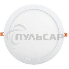 Светильник Iek LDVO0-1609-1-24-4000-K01 ДВО 1609 белый круг LED 24Вт 4000 IP20 алюм. корпус, диам 295 мм