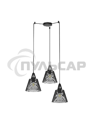 Светильник подвесной HIPER H155-2 3E2740Вт черный