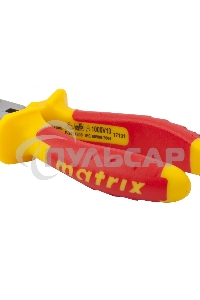 Длинногубцы Matrix прямые Insulated, 160мм, двухкомпонентные рукоятки PROFESSIONAL