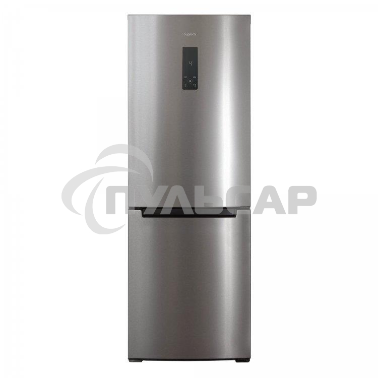 Холодильник Бирюса Б-I920NF нержавеющая сталь двухкамерный 210/100 л морозилка снизу, No Frost