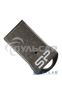 Флешка USB R/W Silicon Power 8 Gb Touch T01 SP008 Gb,UF2T01V1K USB 2.0 черный/серебристый