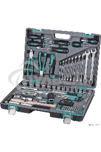 Набор инструментов STELS 141111/2'' 1/4'' CrV пластиковый кейс  98 предм.