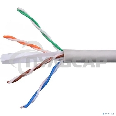 Кабель Cablexpert Россия UPC-6055-4-CU/100, UTP indoor 4x2x0.55, медный, кат.6, однож., 100м, box, серый