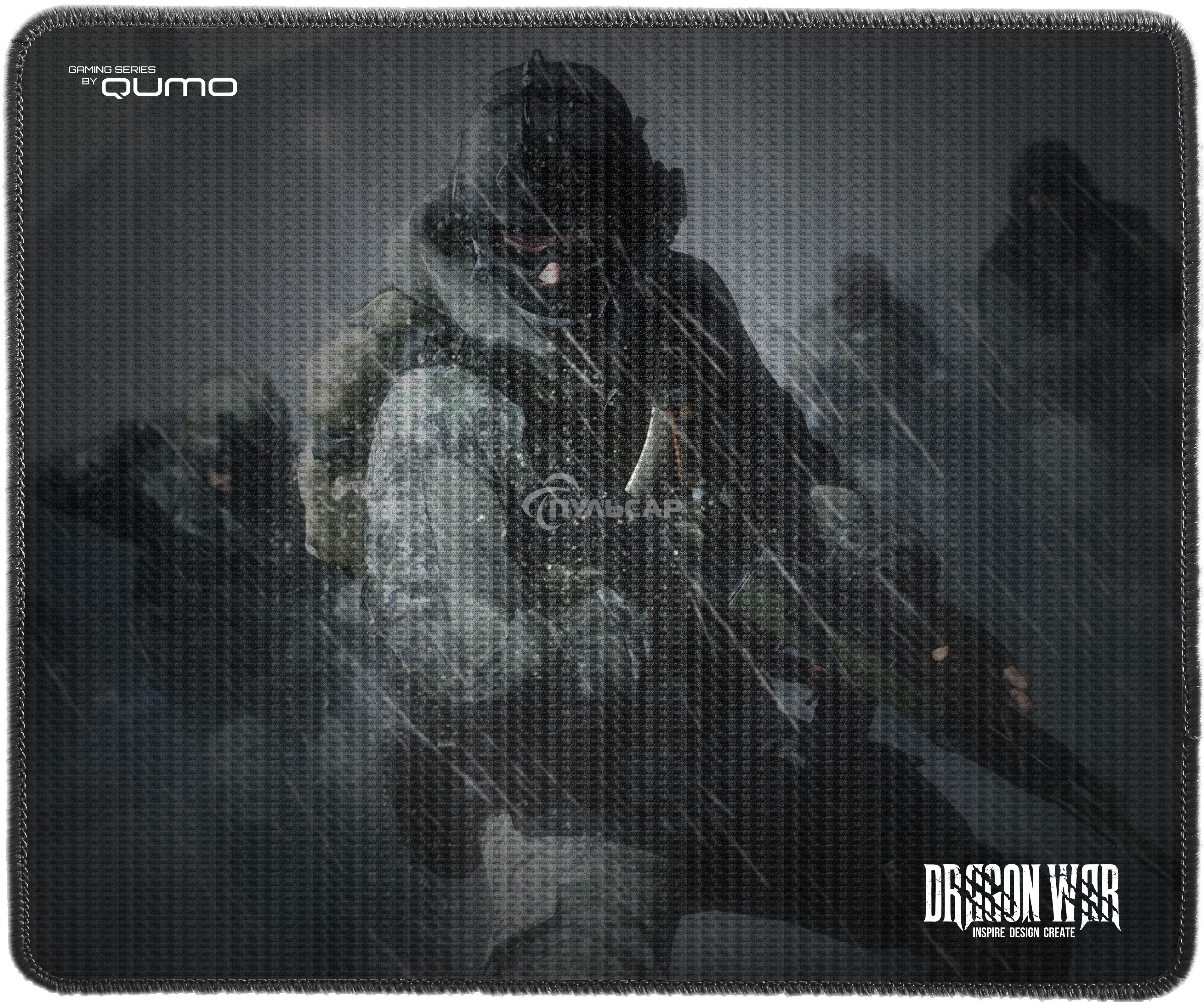 Коврик Qumo Iron Storm для мыши, 280*230*3 мм