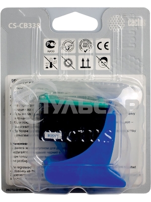 Картридж струйный Cactus CS-CB338 №141XL трехцветный (18 мл.) для HP DJ D4263/D4363/D5360/DJ J5783/J6413/PS C4273/C4283/C4343/C4383/C4473/C4483/C4583/C5283/D5363