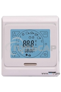 Терморегулятор сенсорный с автоматическим программированием Rexant, R91XT, 3680 Вт