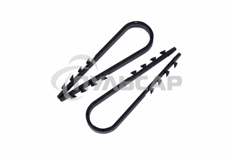 Дюбель-хомут нейлоновый PROconnect 19-25 мм, черный, упаковка 100 шт.