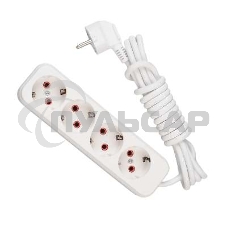 Удлинитель 4х2м с заземл. 16А IP20 Lezard 720-0402-401