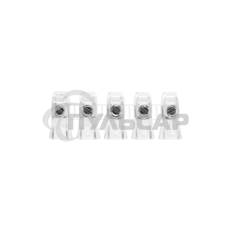 Концевой зажим винтовой изолированный КЗВИ 4 мм (5х1) (20 шт./уп.) Rexant