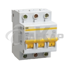 Выключатель автоматический модульный 3п C 2А 4.5кА ВА47-29 ИЭК MVA20-3-002-C