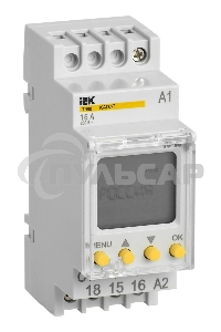Таймер цифровой ТЭ80 16А 230В на DIN-рейку KARAT IEK MTA10-16-080