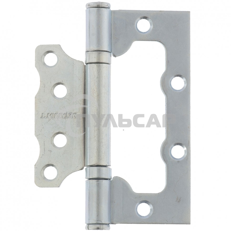 Петля накладная ПНУ-100, цинк, 4шт. (Металлист) Россия