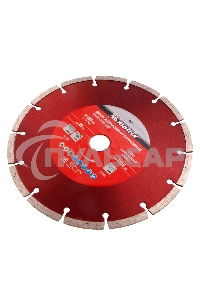 Диск алмазный отрезной Matrix сегментный, 200 х 22,2 мм, сухая резка