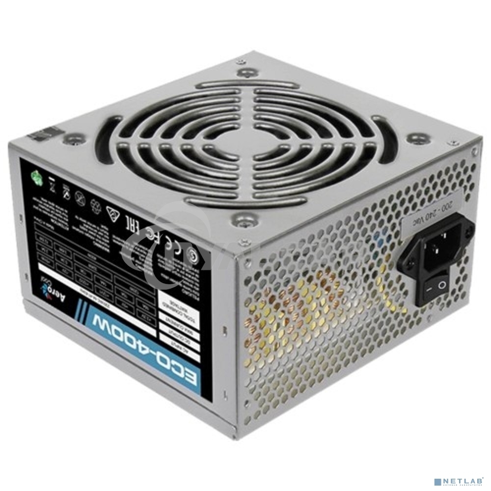 Блок питания Aerocool / Formula ECO-400W, 400Вт, 120мм, серый