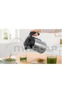 Чайник электрический Bosch TWK7L460, 1,7л, 2400 Вт., нерж.сталь, шкала уровня воды