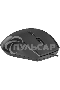Мышь проводная Defender Accura MM-362 черный, 1600 dpi, USB, кнопки - 6