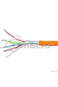 Кабель Cablexpert Россия FPC-5051E-LSZH-4-CU indoor, FTP-LSZH 4x2x0.51, медный, кат.5e, однож., 305м, box, оранжевый