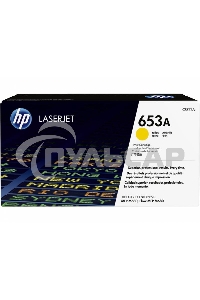 Тонер Картридж HP 653A CF322A желтый для HP MFP M680 (16000стр.)