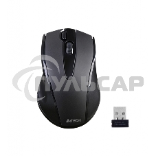 Мышь беспроводная A4Tech G9-500FS черный, 1200 dpi, радиоканал, USB, кнопки - 4