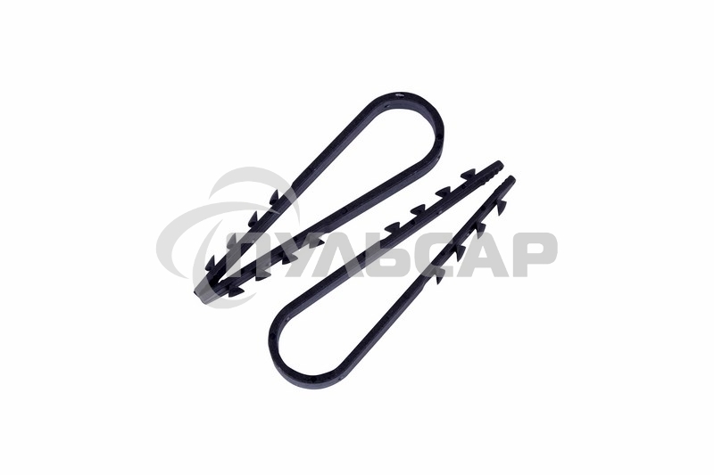 Дюбель-хомут нейлоновый PROconnect 11-18 мм, черный, упаковка 100 шт.