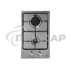 Газовая варочная панель LEX GVS 320 IX1000/3000Вт 2конфорки нерж.сталь