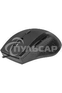 Мышь проводная Defender Accura MM-362 черный, 1600 dpi, USB, кнопки - 6