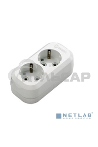 Колодка удлинителя 2 гнезда с заземлением MAKEL MGP111