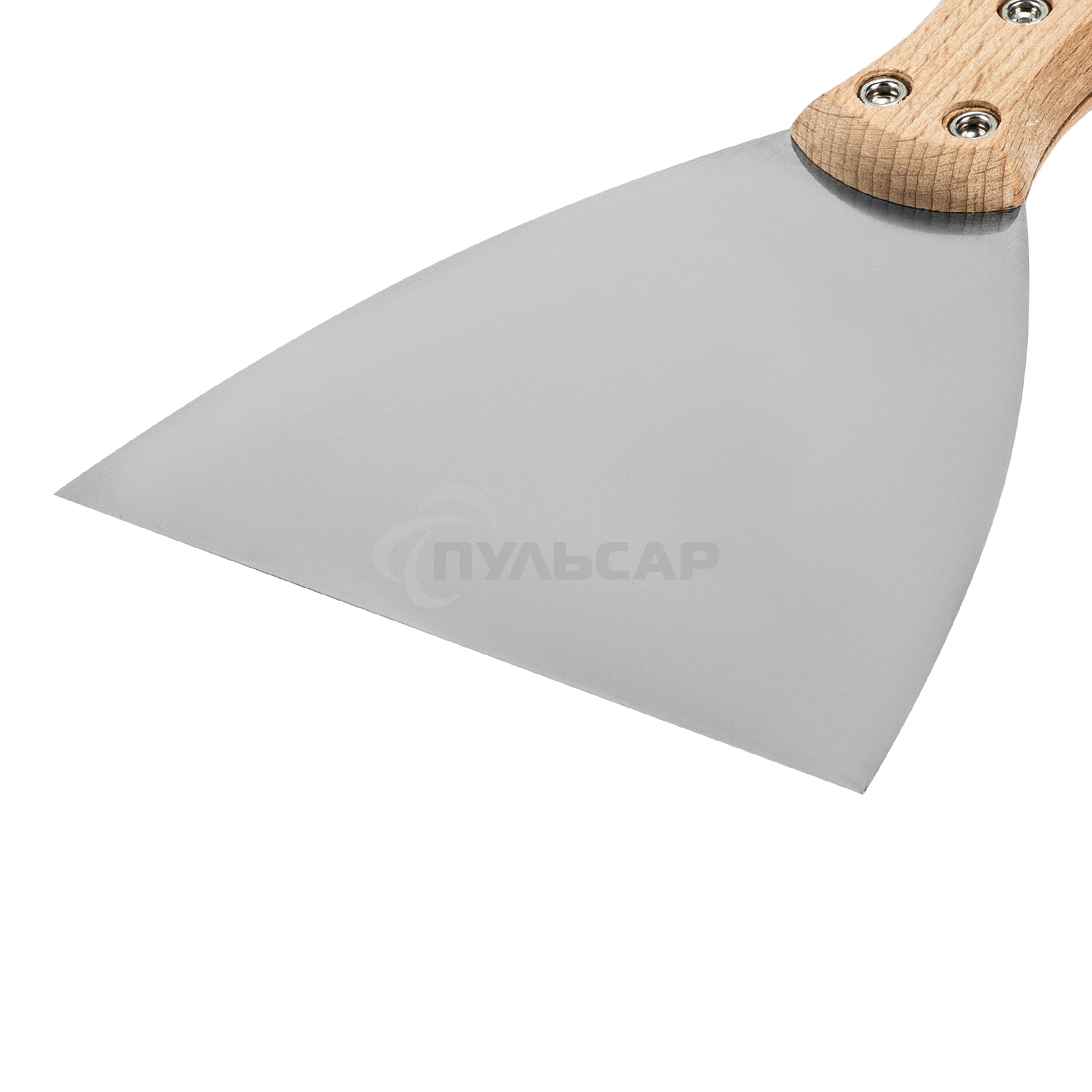 Шпательная лопатка Matrix из нержавеющей стали, 120 мм, буковая рукоятка, EFP