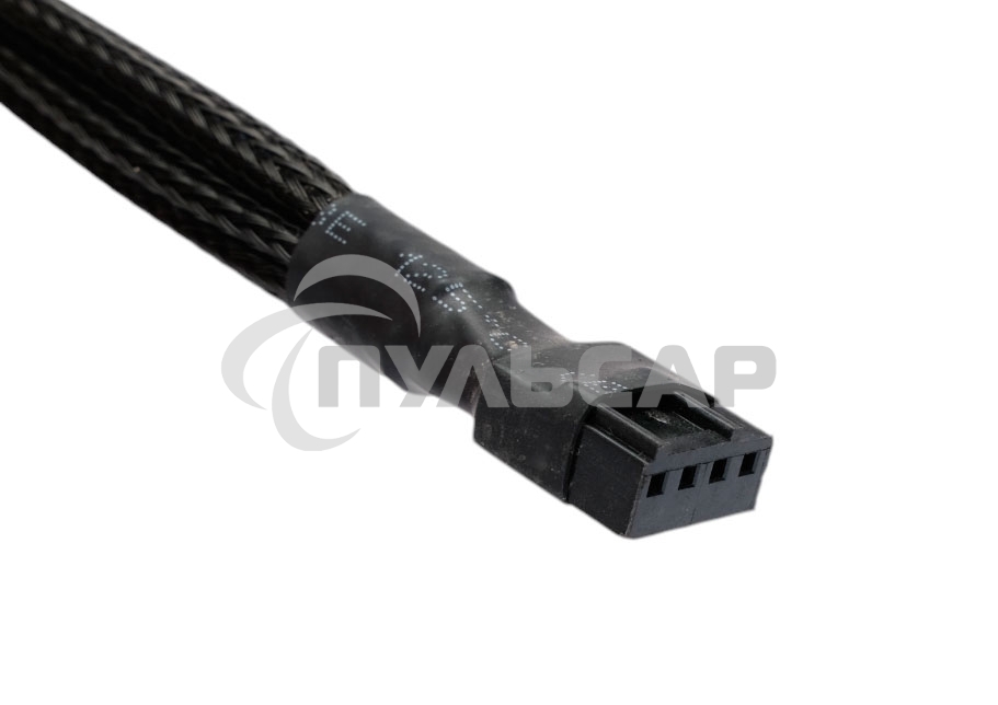 Кабель-разветвитель питания FAN Cablexpert CC-FAN-1F3M-27CM, 4pin(f)/3x4pin(m), PWM(ШИМ), медь, 27см, черный, пакет