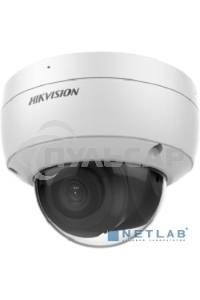 Уличная купольная IP-камера 2Мп HIKVISION DS-2CD2123G2-IU(D)(2.8mm) с EXIR-подсветкой до 30м и технологией AcuSense