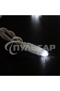 Гирлянда Neon-night Нить 10м, постоянное свечение, белый ПВХ, 24В, белый