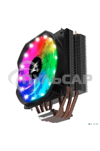 Кулер для процессора Zalman CNPS9X OPTIMA RGb серебристый/черный, 120 мм, алюминий/медь, 1500 об/мин, 26 дБ, 4 pin, 180 Вт, 156 мм
