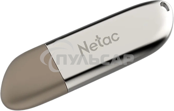 Флешка USB R/W Netac U352 8Gb <NT03U352N-008G-20PN>, USB2.0, с колпачком, металлическая