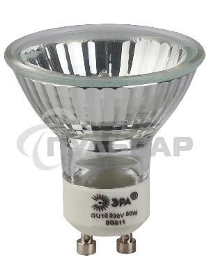Лампа галогенная ЭРА GU10-JCDR (MR16) -35W-230V(10/200/4800)
