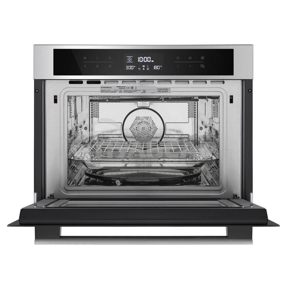 Шкаф духовой электрический с функцией СВЧ Maunfeld MCMO.44.9S, встраиваемый