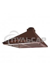 Вытяжка каминная Gefest ВВ 1 К17 коричневый/золотистый, 60 см, 180 куб. м/ч, 64 дБ