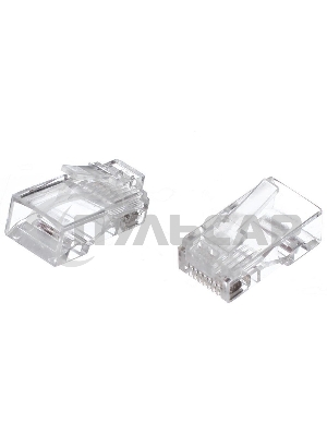 Коннекторы RJ-45 (8P8C) для UTP кабеля 6кат. ( упаковка 100 шт.)