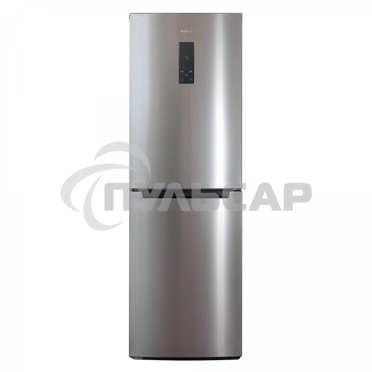 Холодильник Бирюса Б-I940NF нержавеющая сталь двухкамерный 210/130л морозилка снизу, No Frost