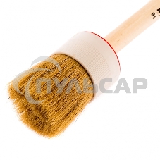 Кисть круглая №16 (55 мм), натуральная щетина, деревянная ручка MTX 82086