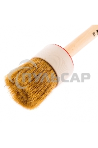 Кисть круглая №16 (55 мм), натуральная щетина, деревянная ручка MTX 82086