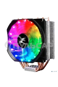 Кулер для процессора Zalman CNPS9X OPTIMA RGb серебристый/черный, 120 мм, алюминий/медь, 1500 об/мин, 26 дБ, 4 pin, 180 Вт, 156 мм