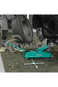 Домкрат гидравлический подкатной Сибртех 3 т, 192-532 мм, SUV