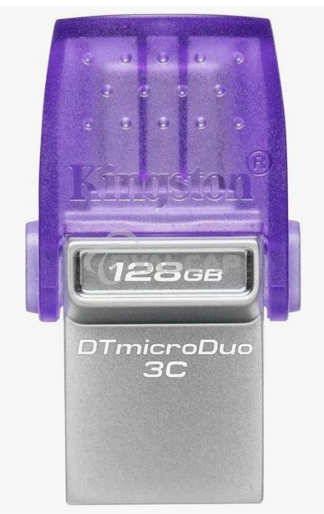 Флешка USB Kingston 128 Gb DataTraveler microDuo 3C DTDUO3CG3/128 Gb USB 3.0 фиолетовый
